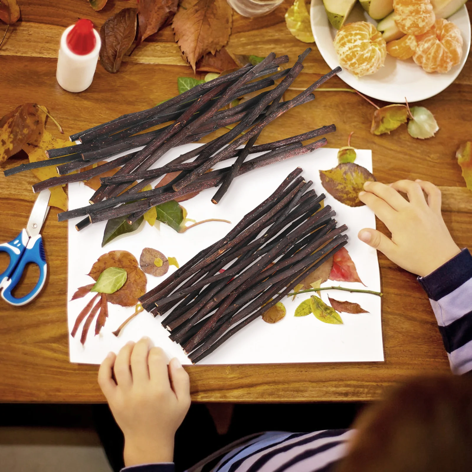 50 шт. палочки для рукоделия из коряги поделок наклейки-типи бревенчатые ветки