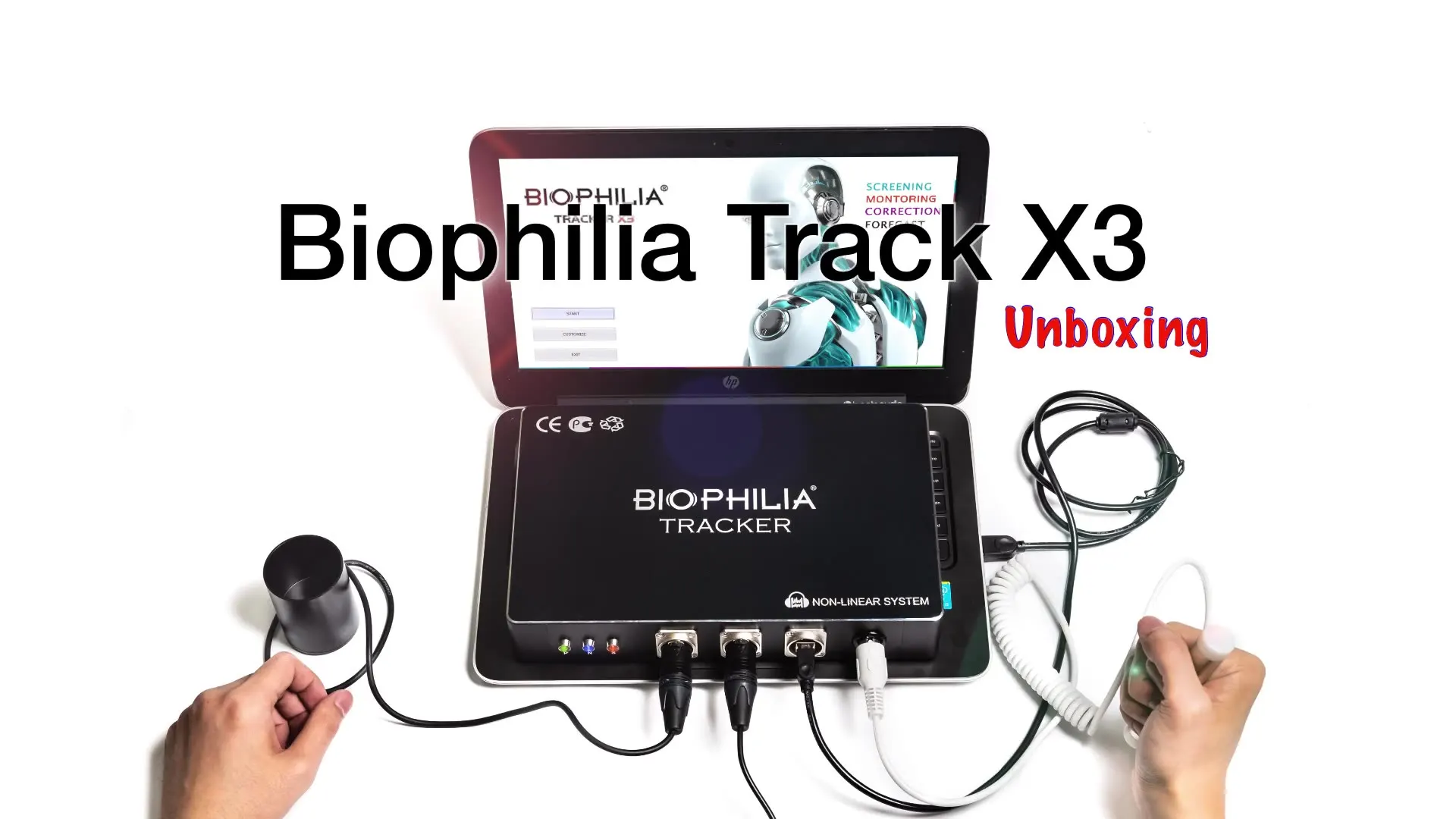 High Grade NLS Body Analysis and Diagnostic System BIOPHILIA Tracker X3 Machine