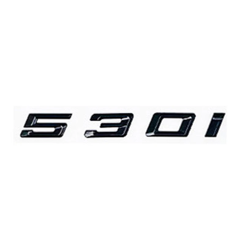 Фото Наклейка с эмблемой в старом стиле для BMW 5 серии E60 E61 F10 F11 G30-520i 523i 525i 528i 530i 535i 540i Наклейка на багажник №5