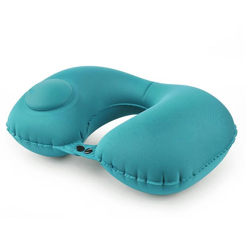 

Portable Ultralight Inflatable PVC Car Travel Neck Pillows Sleep Cushion U-Shape Automatic Inflatable Cervical Vertebr Pillow