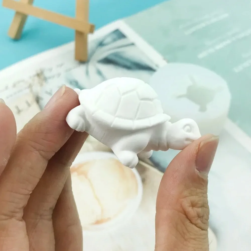 Новая 3D силиконовая форма искусство из смолы в форме черепахи искусственная