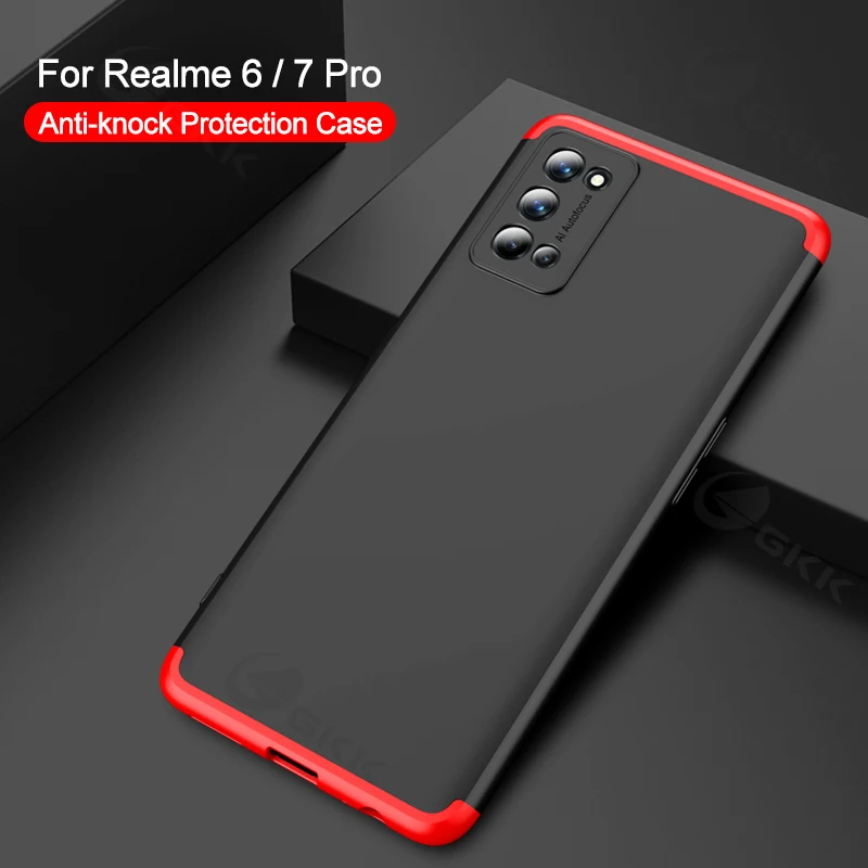 

Полная защита GKK 360 для OPPO Realme 6 7 Pro C3 4G противоударный чехол для OPPO Realme 6 7 Pro C3 4G