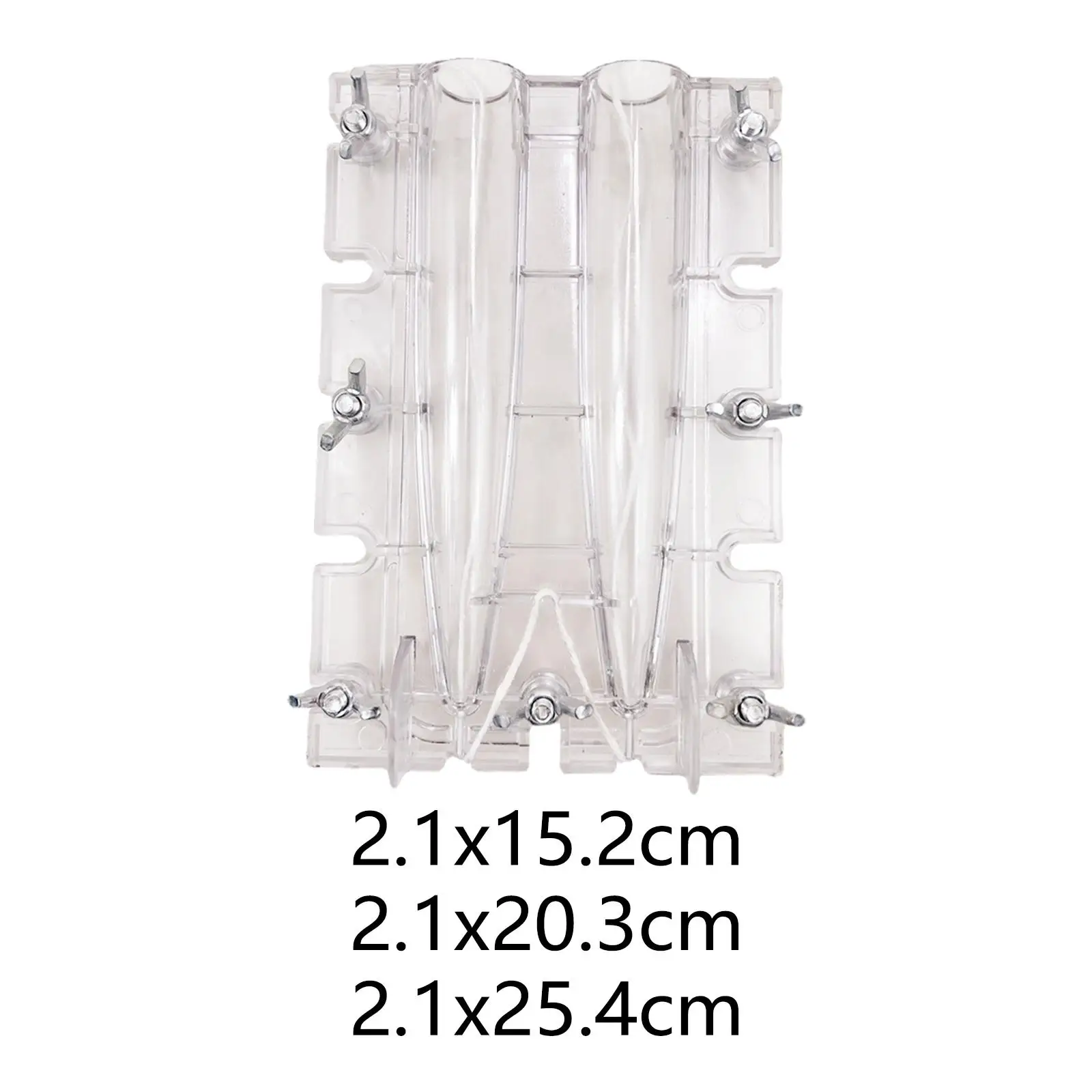 

Long Pole Taper Candle Mold Transparent DIY Craft Wax Mould for Home Decor