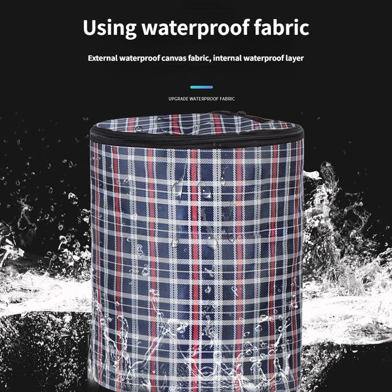 Велосипедная холщовая корзина передняя для хранения электрического скутера