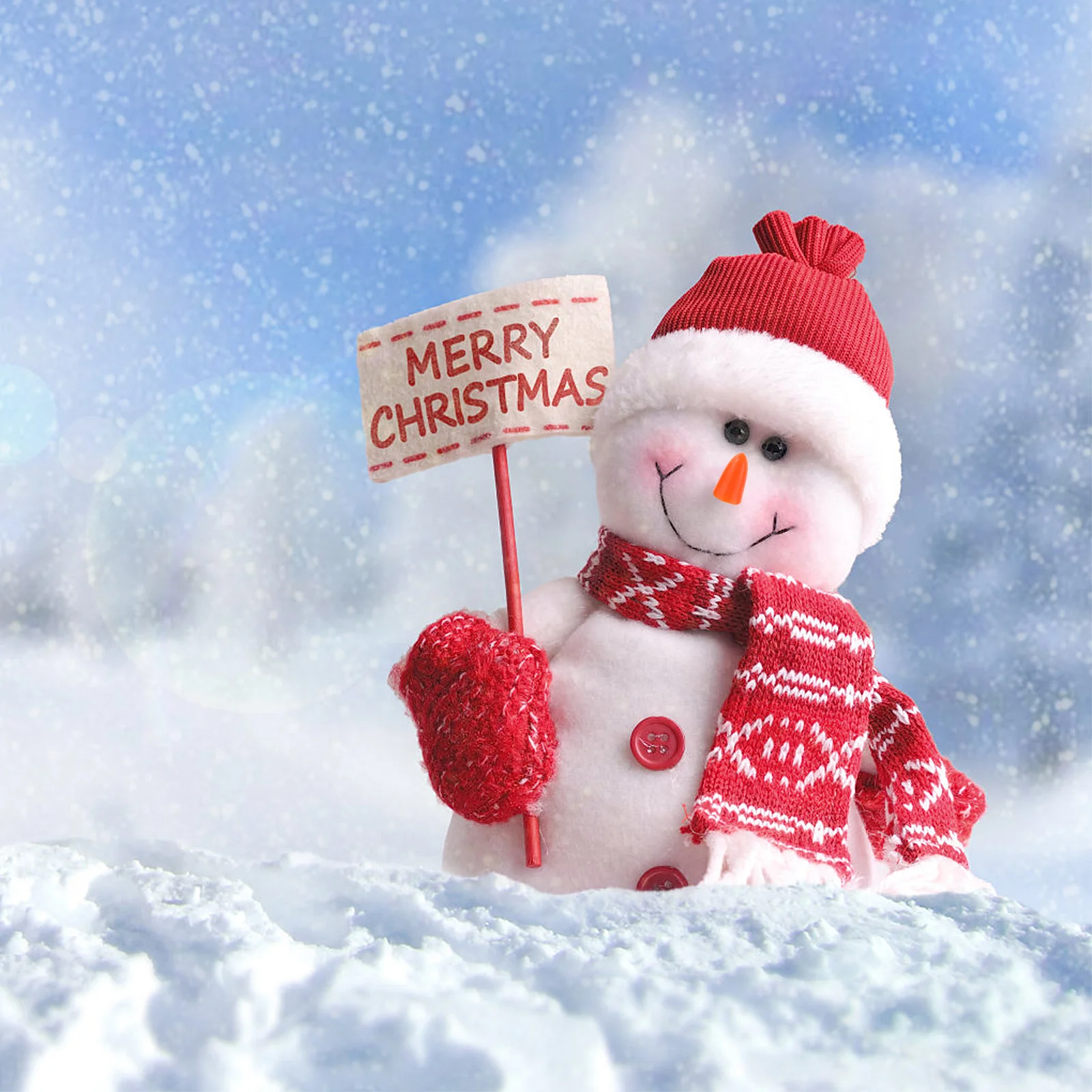 200 шт. снеговик нос зимние пластиковые рождественские поделки DIY уличные