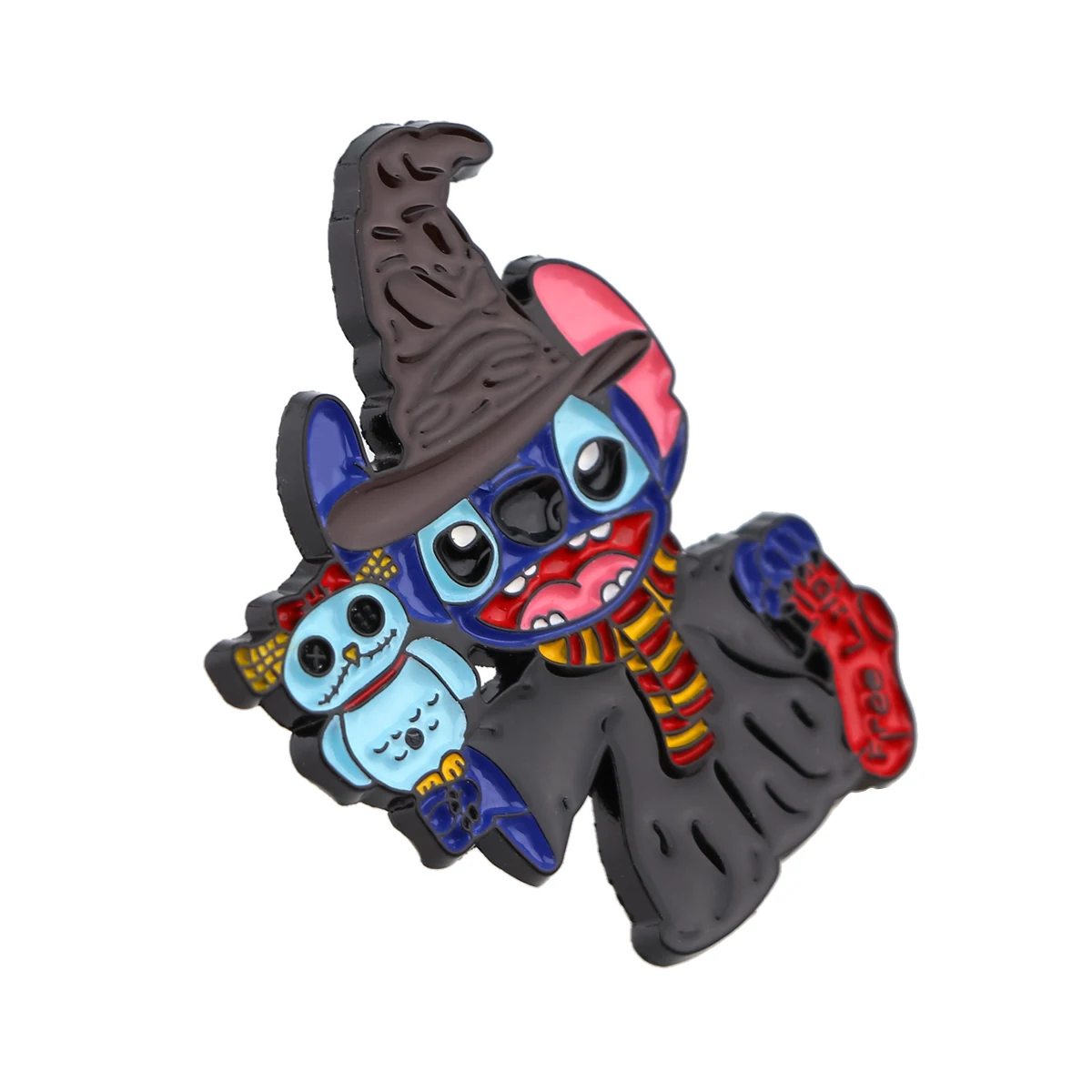 LB2652 Ститч инопланетянин эмаль булавки и металлическая Волшебная Брошь булавка