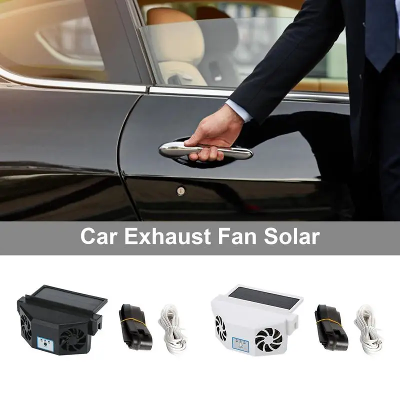 

Solar Powered Car Ventilator 2.4V Auto Window Air Vent Cooling Fan Energy Saving Air Purifiers Car Ventilator Summer Accessories