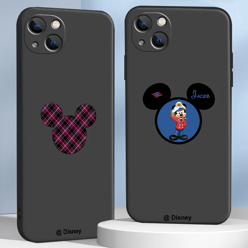 

Mickey MIQI Phone Cases For iPhone 11 12 Pro MAX 6S 7 8 Plus XS MAX 12 13 Mini X XR SE 2020 Carcasa Soft TPU Back Cover Funda