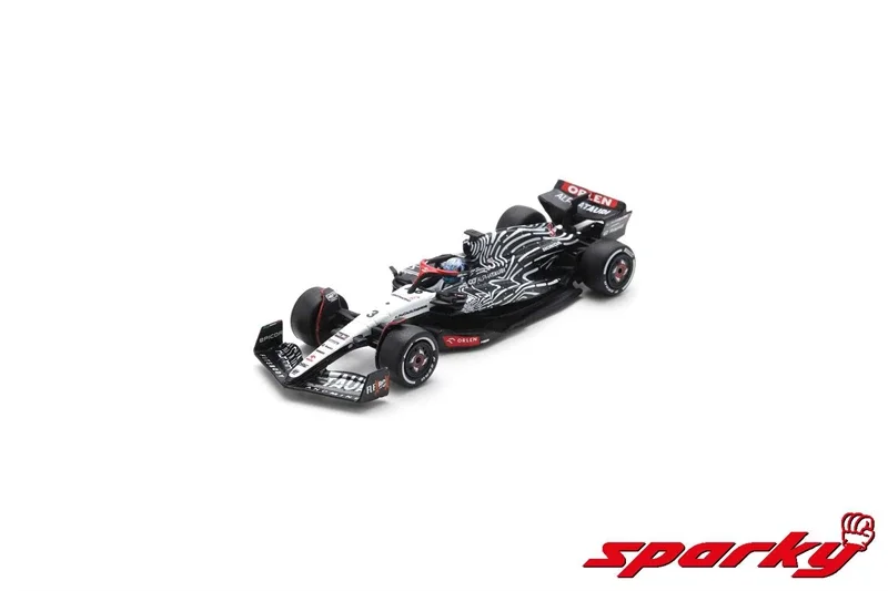 Spark 1:64 AlphaTauri AT04 No.3 Scuderia Las Vegas GP2023 Литая под давлением модель автомобиля Daniel Ricciardo