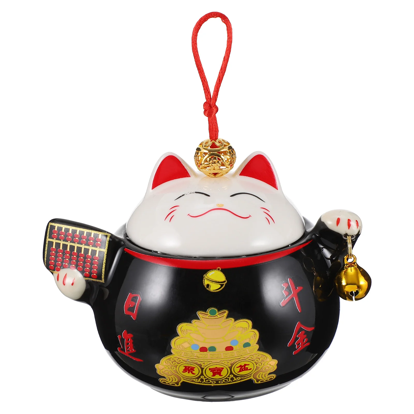 

Jar Ceramic Tea Jars Canister Storage Coffee Cat Cookie Sugarcandy Container Loose Canisters Tin Treat Porcelain Box Decorative