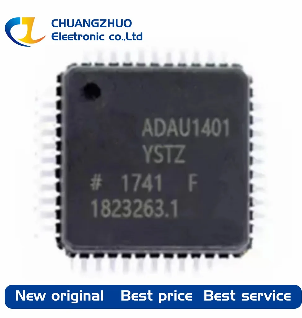

1Pcs New original ADAU1401YSTZ ADAU1401YSTZ-RL LQFP-48(7x7) Digital Signal Processors / Controllers (DSPs/DSCs)