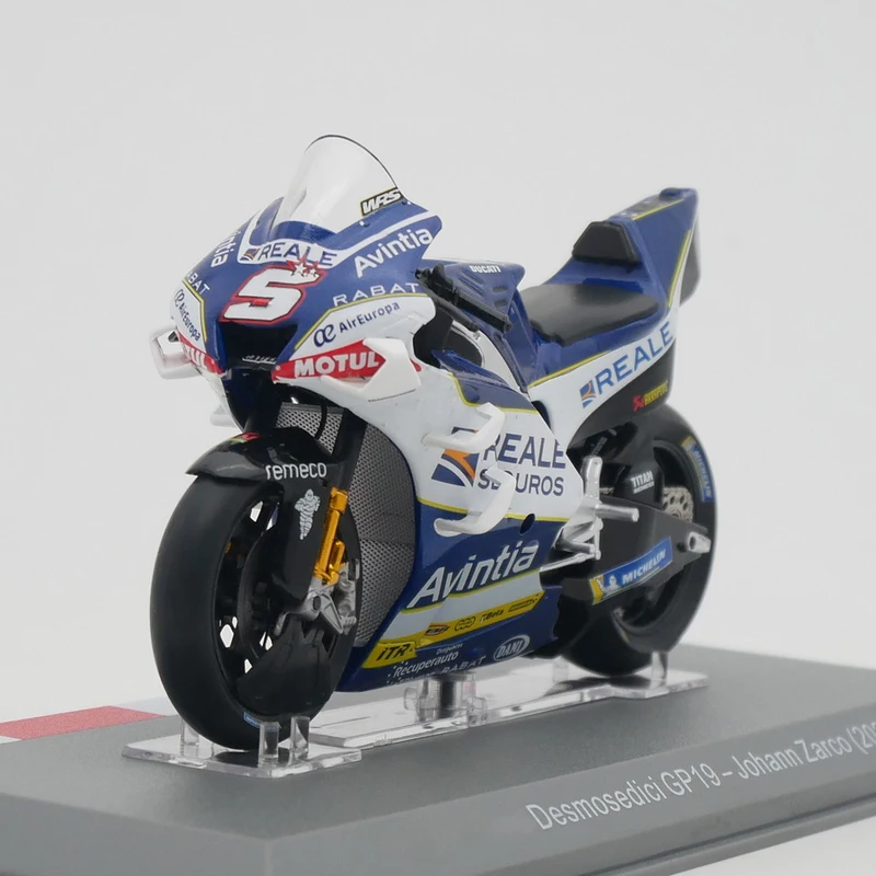 

IXO масштаб 1:18 литая модель мотоцикла GP 2020 GP19 Johann Zarco Классическая коллекция для взрослых сувенир статический дисплей