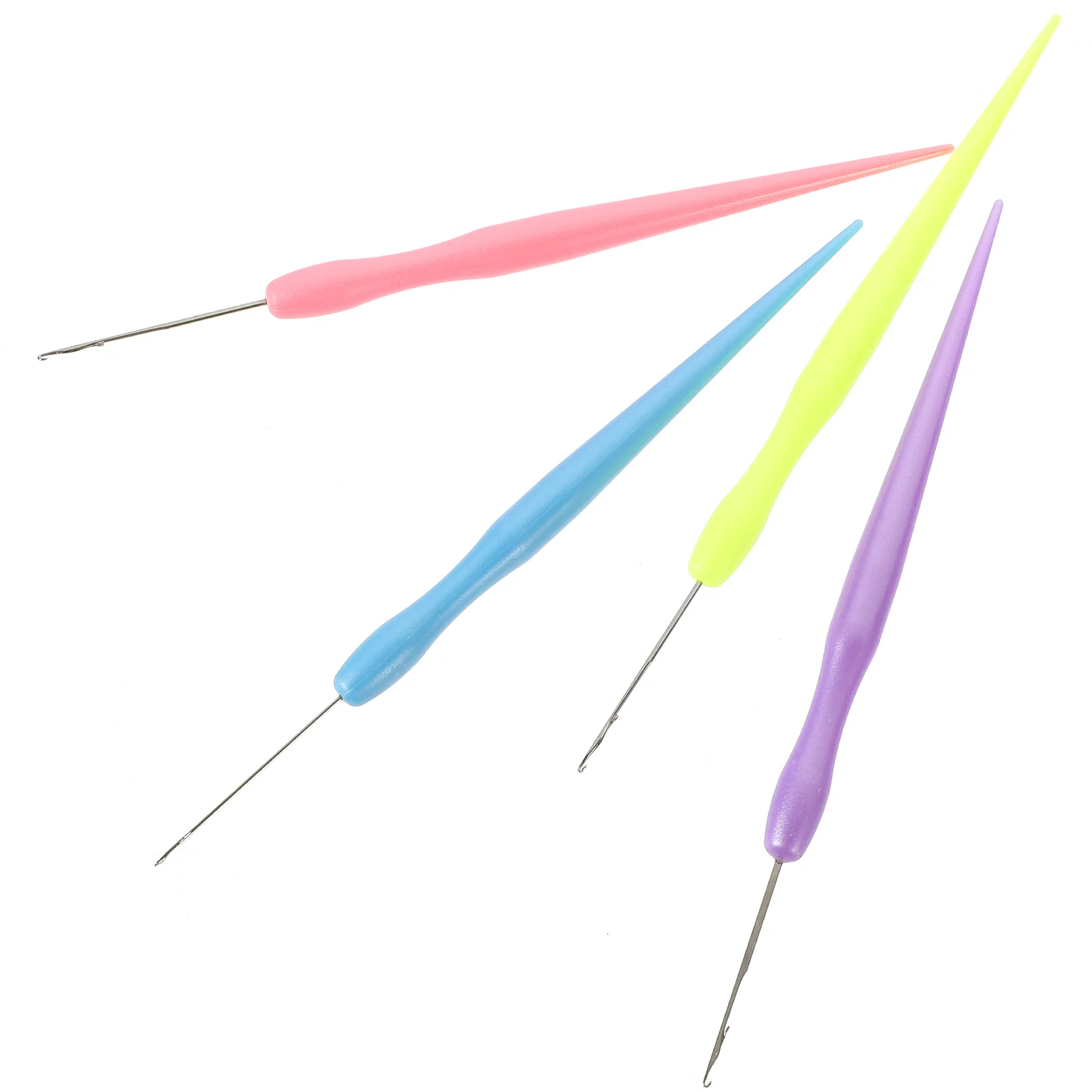 4 шт. инструменты для плетения крючком иглы крючки волос дреды набор инструментов