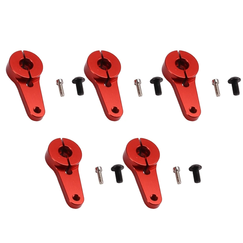 5 шт. 25 т M3 металлический RC сервопривод алюминиевый набор рычагов для MG995/MG996R E9001