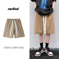 summer 4 color corduroy shorts men fashion retro casual shorts mens japanese streetwear loose hip hop straight shorts men m 2xl