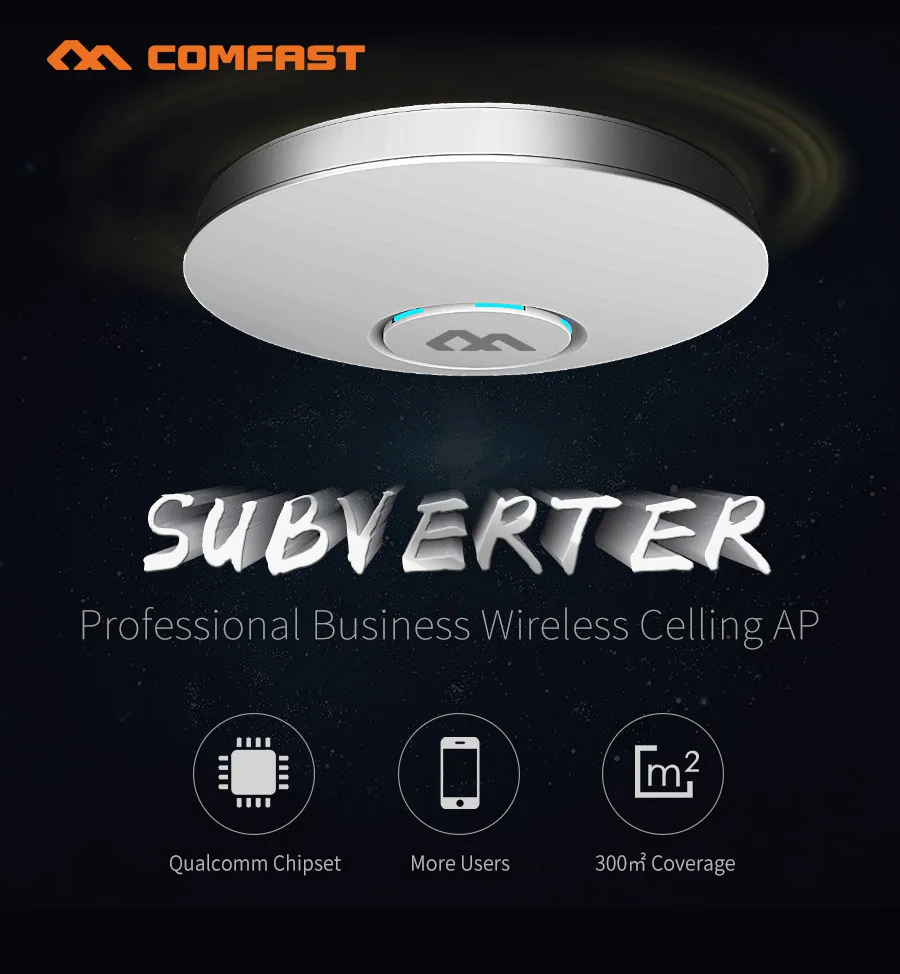 Home Garden Seamless Roam Wifi Kit 2 1200Mbps Outdoor Access Point +2 Indoor Ceiling AP +1 AC Load Balance Controller Wan Router images - 6