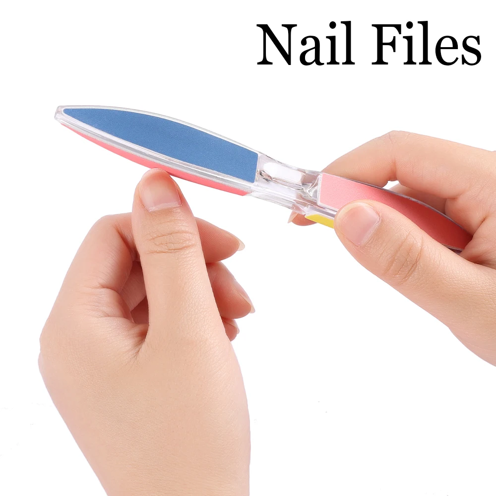 

Six Sides Nail File Sandpaper Nail File Sanding File Polishing Files Nails Grinding Equipment Manicure File Nail Art Tools NEW