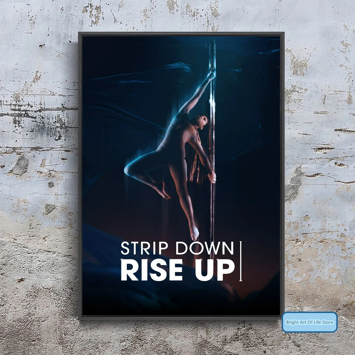 Полоска вниз подъем вверх (2021) фильм плакат Обложка фото печать холст настенное