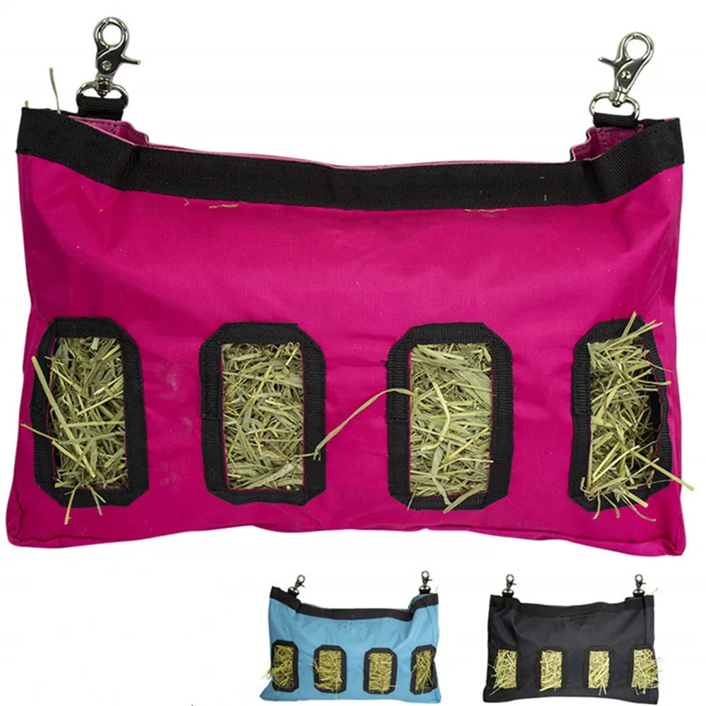 

Pet Feeder Container Pig Dispenser Feeding Animals Small Bag Hanging Pouch