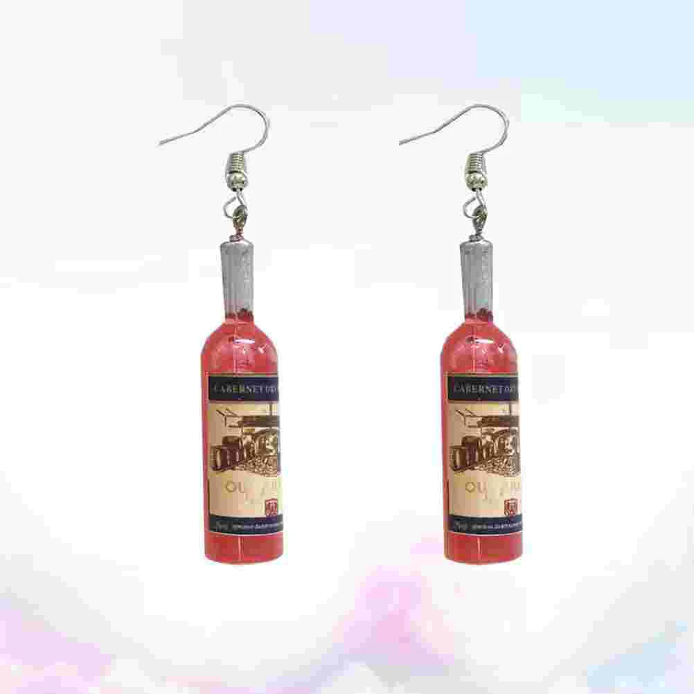 

Ear Drop Fashion Earrings Hypoallergenic Stud Women Bottle Hooks Miss Vintage