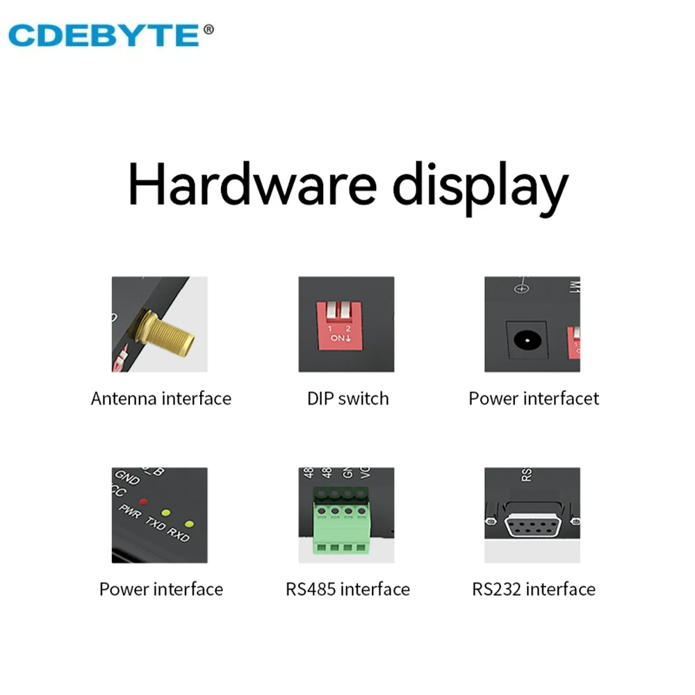 LoRa SX1278 Transmitter CDEBYTE E32-DTU(433L30)-V8 RS232 RS485 433MHz 30dBm 1W Long Range IoT Wireless RF Transceiver Module