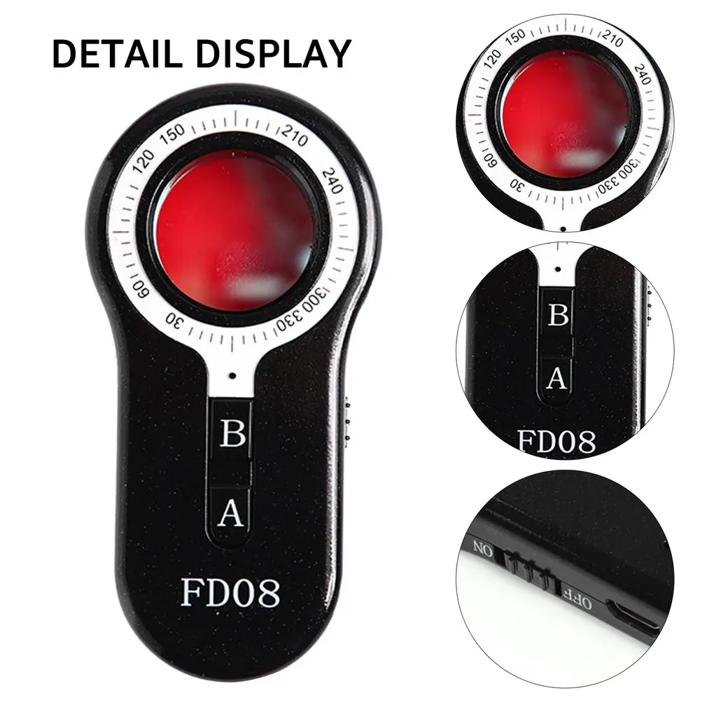 

Hidden Camera Spy Bug Detector Anti Spy Things Mini Wifi Wireless Signal Cam SM GPS Tracker Wiretap Finder Anti-sneak Shooting