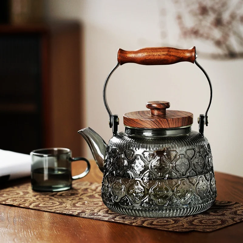 BenRussell Чайник из боросиликатного стекла 1000 мл