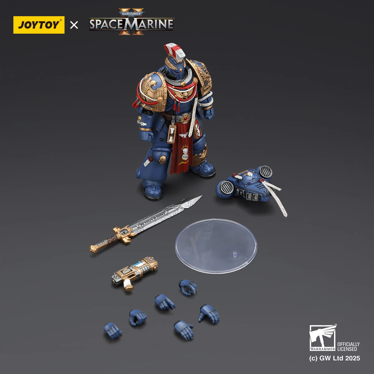 Фигурка JOYTOY Warhammer 40K 118 Ultramarines Heavy Relic Primus Armor Artificer: Воин-артификер в броне Relic, модель для сборки, игрушка (art.: 3920d8fc390da) - 3920d8fc390da