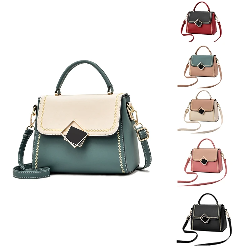 

NEW-Messenger Bag PU Material Handbag Lady