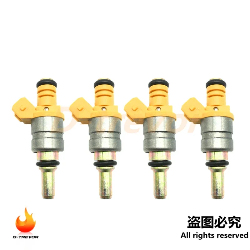 4 шт. 0K30E-13250 Топливные форсунки для 2001-2005 Kia Rio 1.5/1.6L I4 0K30E13250