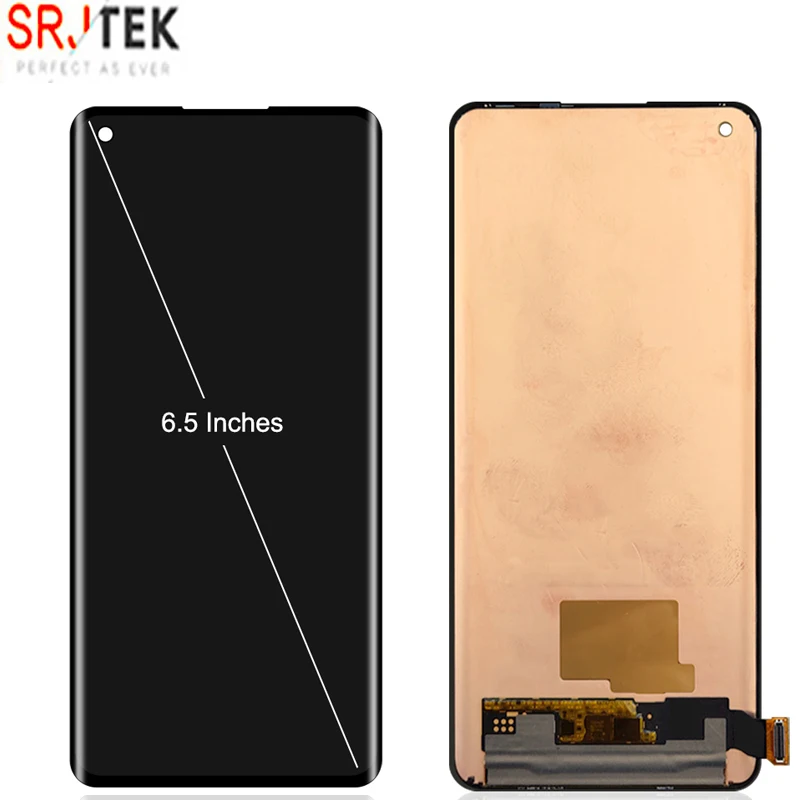 

Оригинальный запасной ЖК-дисплей для Oppo Reno4 Pro CPH2109, для Reno 4Pro 5G PDNM00 CPH2089 LCD кодирующий преобразователь сенсорного экрана в сборе