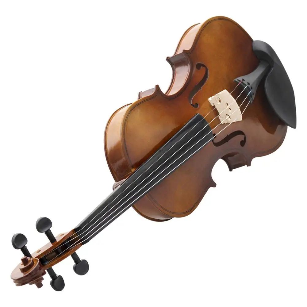 

Acoustic Violin With Bow Rosin Carrying Box Solid Wood Basswood Violin High Quality Fiddle For Orchestra Concert Band Beginner