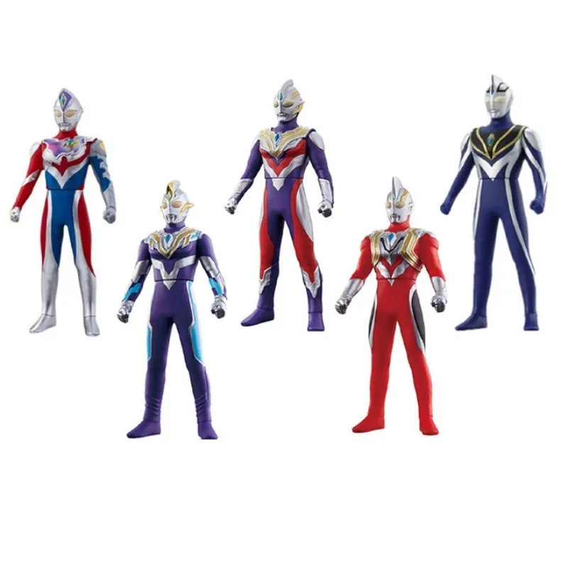 Фото 23 см BANDAI Tiga Zero Ultra Seven аниме фигурки экшн-фигурка Коллекционная модель игрушка экологически чистая мягкая резина №1