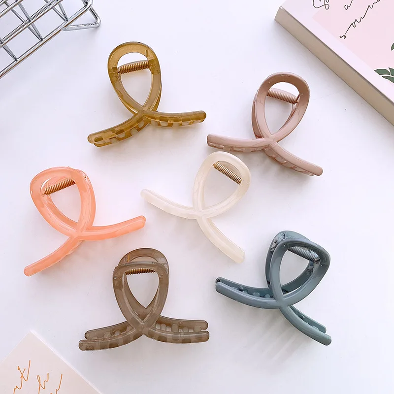 

Hair Claw Clips 4 Inch Nonslip Large Crab Hairpins for Women Thin Hair Accessories Barrette Girls Gifts For Women