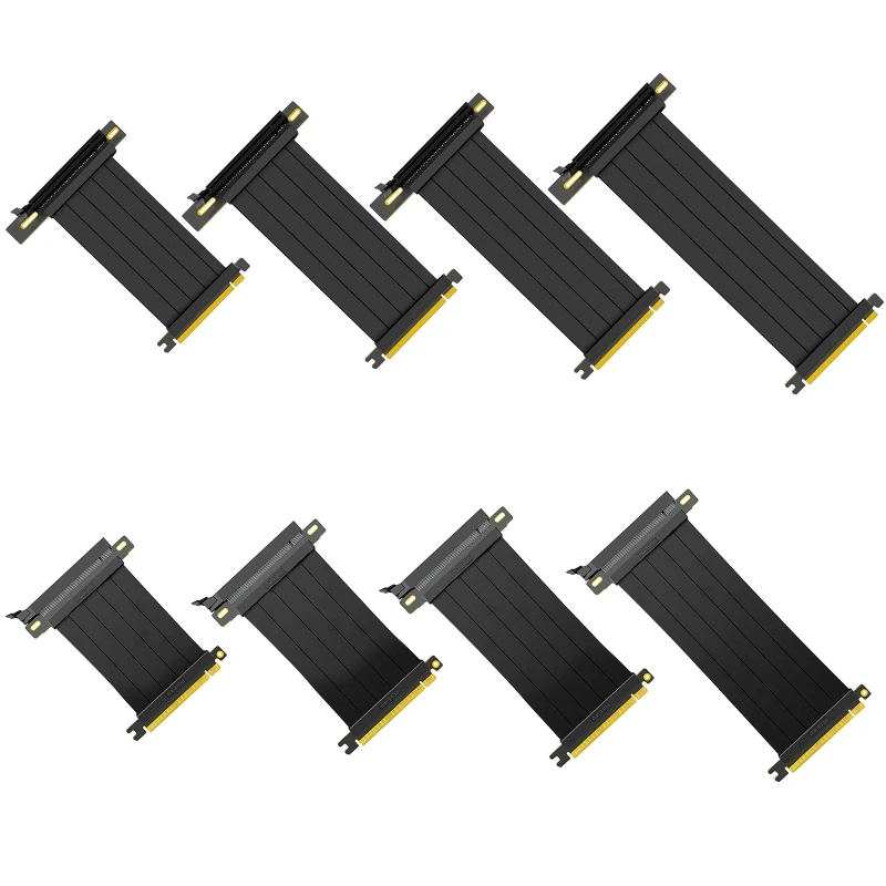 

Full Speed PCIE X16 Riser Shielded Extender with antijam for GPU Vertical