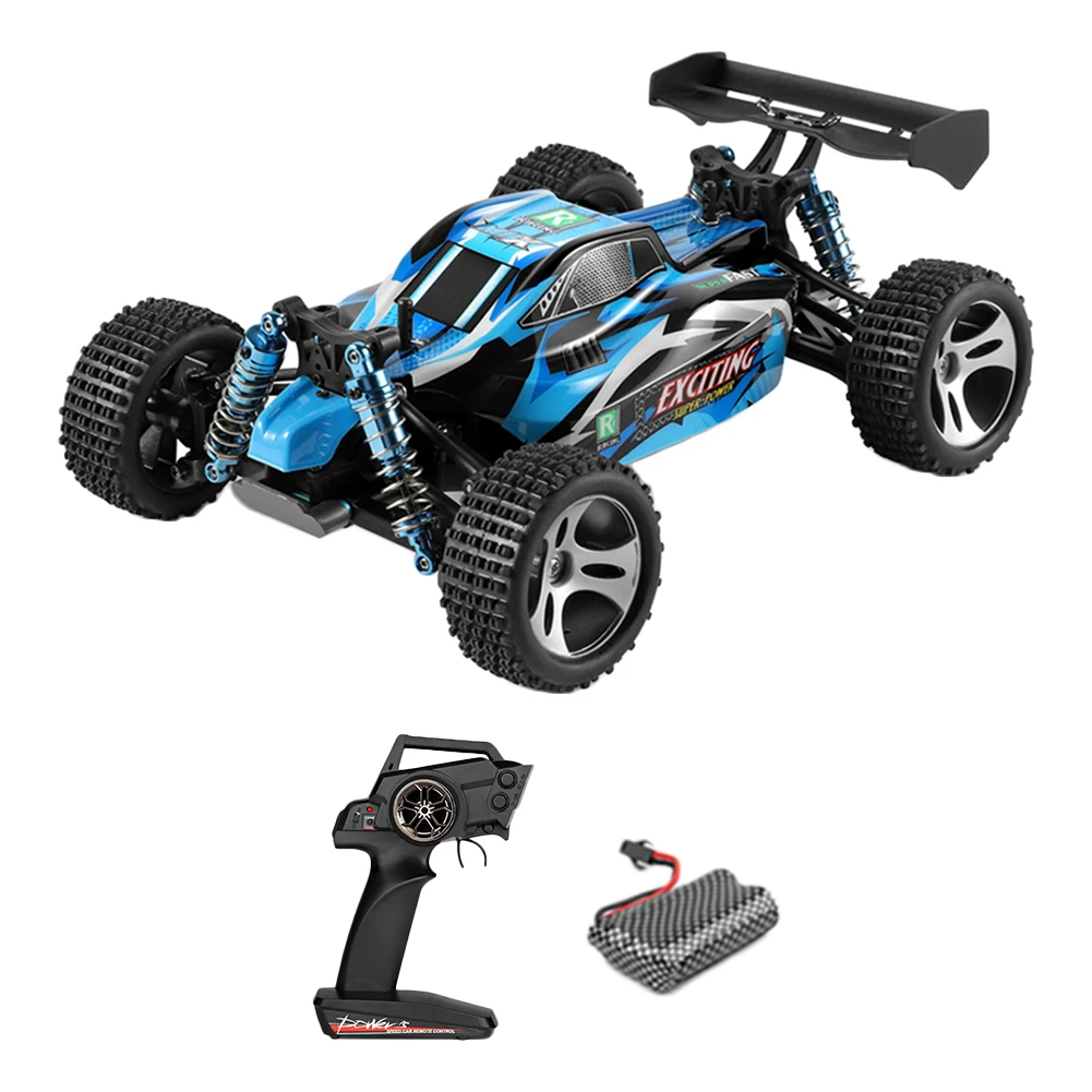 

1/18 4WD Remote Control Off-Road Truck High Speed 2.4GHz RC Racing Cars Vehicle Buggy Toys Christmas Gifts for Kid