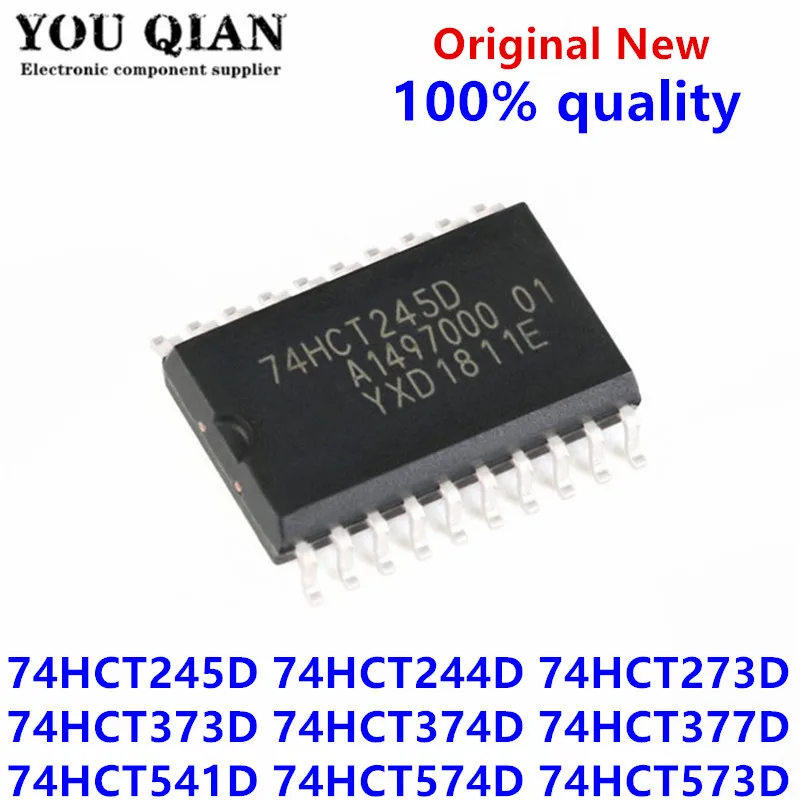 5 шт. 74HCT245D 74HCT245 SOP-20 SN74HCT245DWR 74HCT244D 74HCT273D 74HCT373D 74HCT374D 74HCT377D 74HCT541D 74HCT573D 74HCT574D
