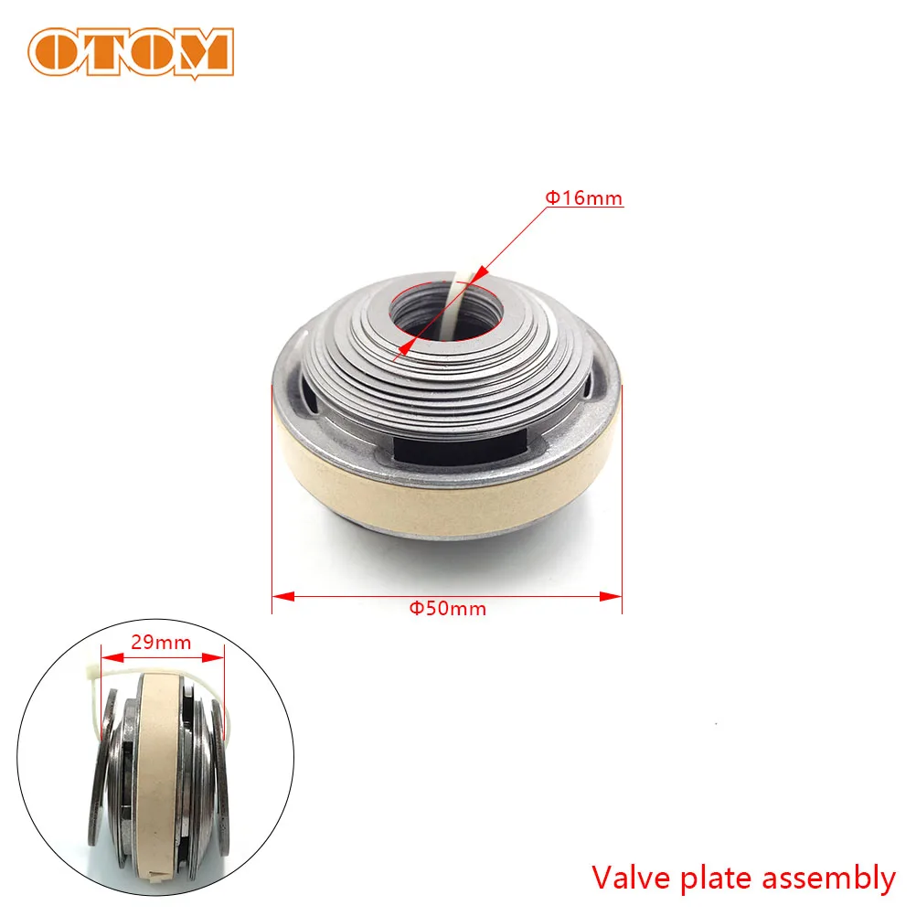 Запчасти для ремонта мотоциклетных амортизаторов OTOM, демпфер FASTACE, внутренний стержень в сборе, пластина клапана, масляное уплотнение, Основной комплект оси