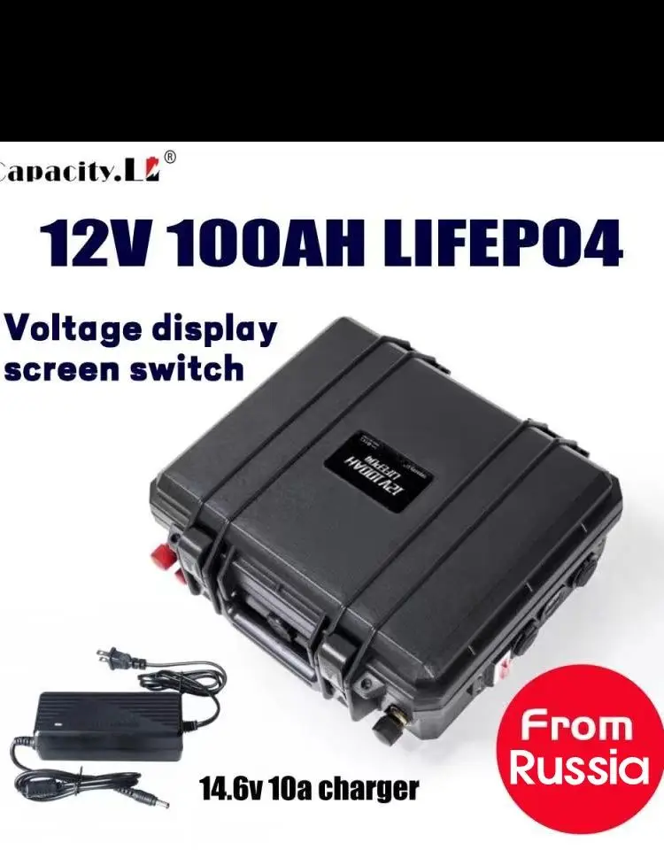 

12v lifepo4 battery pack 100ah 200ah Rechargeable Lithium battery 150AH with PD Bluetooth bms for Solar RV Outdoor engine Motor