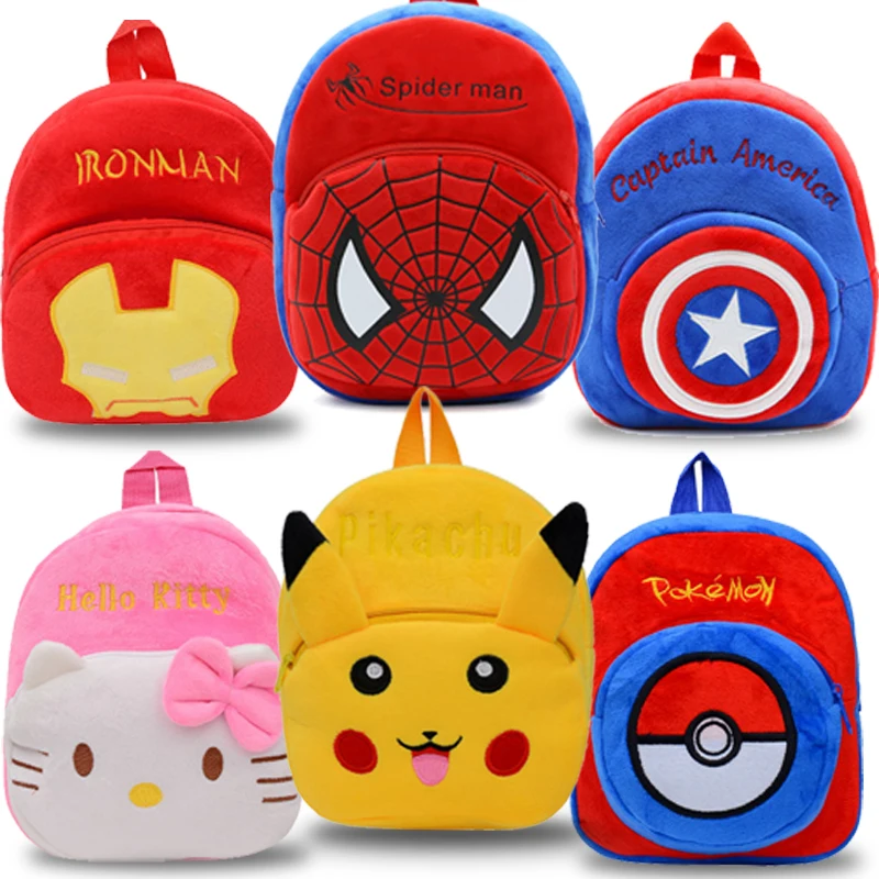 Children's Toy Schoolbag Plushs Stuffed Sanrio Backpack Kids Birthday Gift
