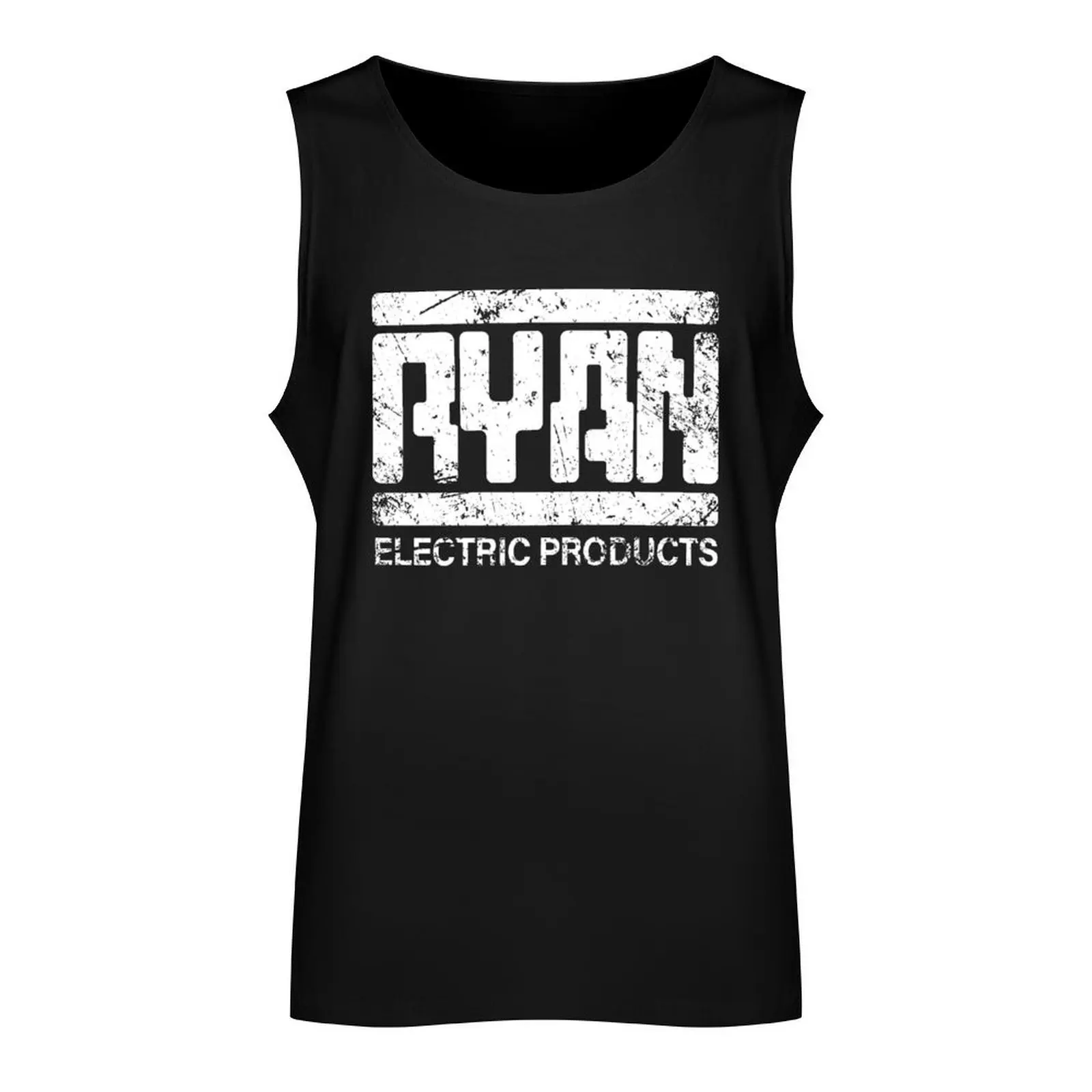 Майка для фитнеса бодибилдинга с эффектом потертости