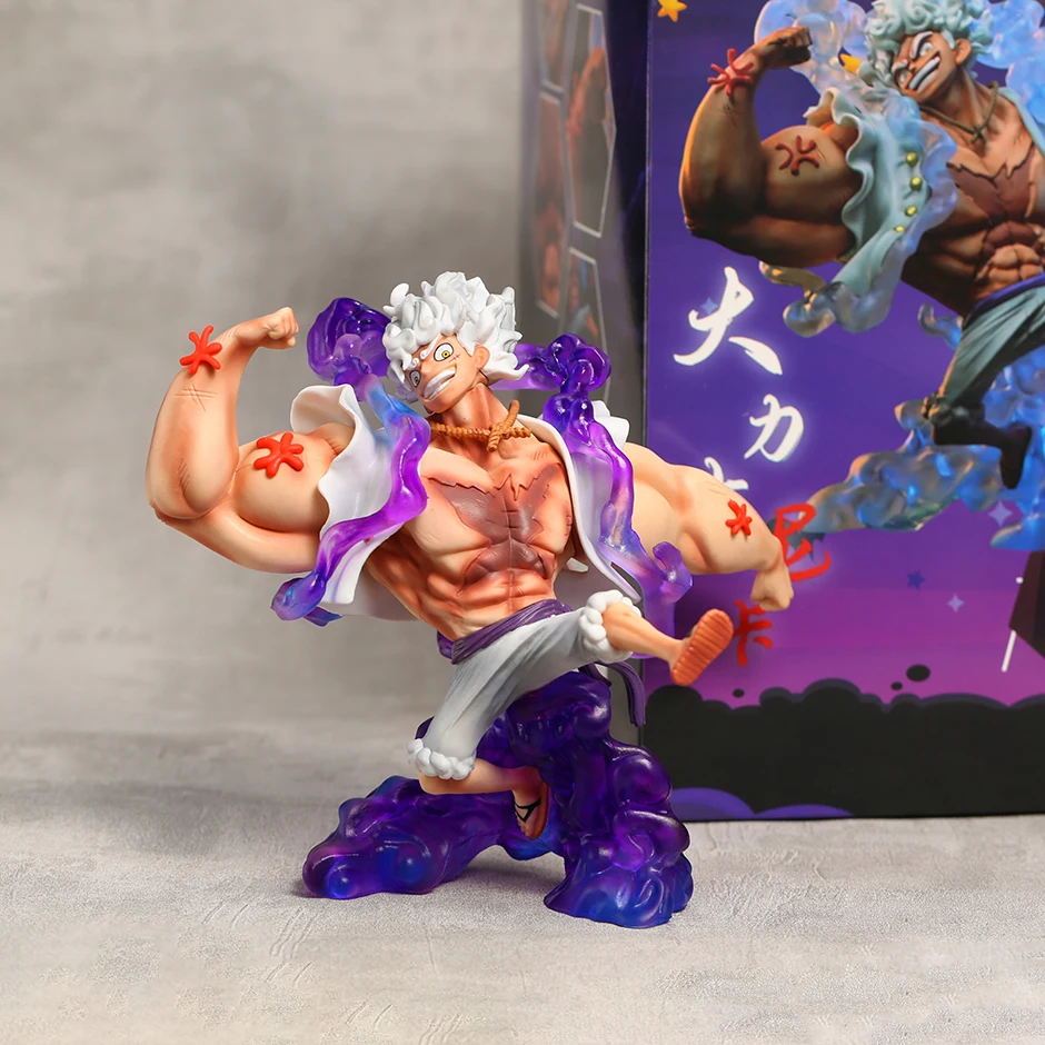 

16 см Слитная мускулистая Экипировка для мужчин 5 Ника Луффи Аниме статуя декоративная Коллекционная Фигурка модель игрушка