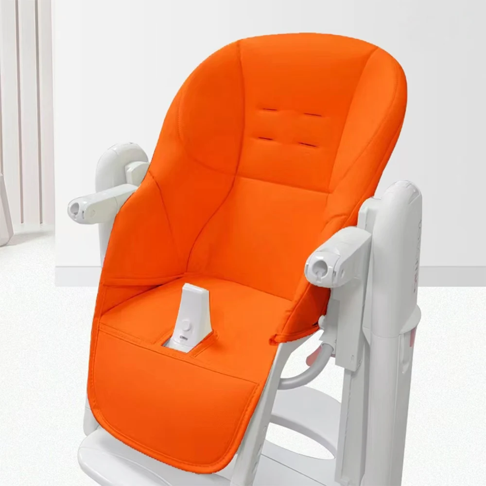 

Baby Dinner Chair Cushion Compatible Tatamia Series Bebe High Chair Seat Case PU Leather Cover Child Accessories