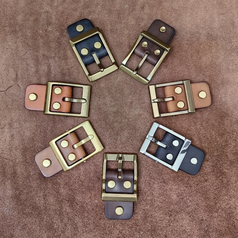 Окисление старая твердая латунная пряжка для ремня бронзовая аксессуары из