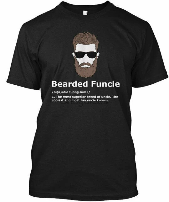 Мужская футболка с изображением медвежьего дяди |