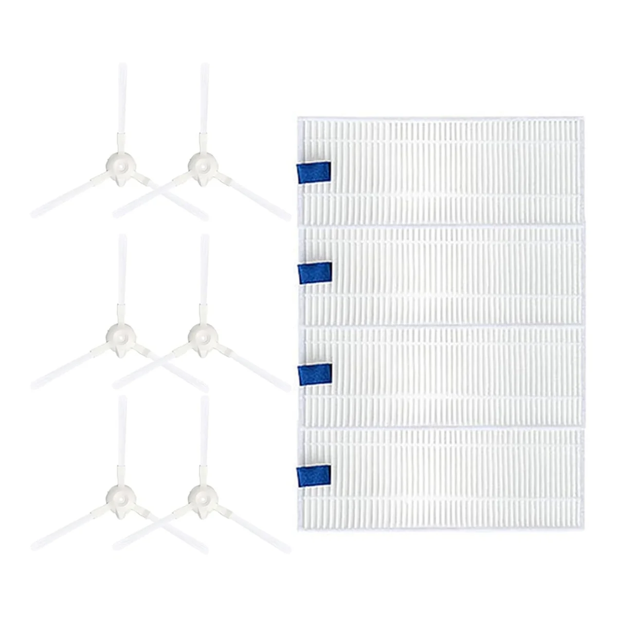 Filters Side Brushes Vacuum Attachments Fit for UPCAN 20 40 RG6825 X3 Replace Number ZR720002