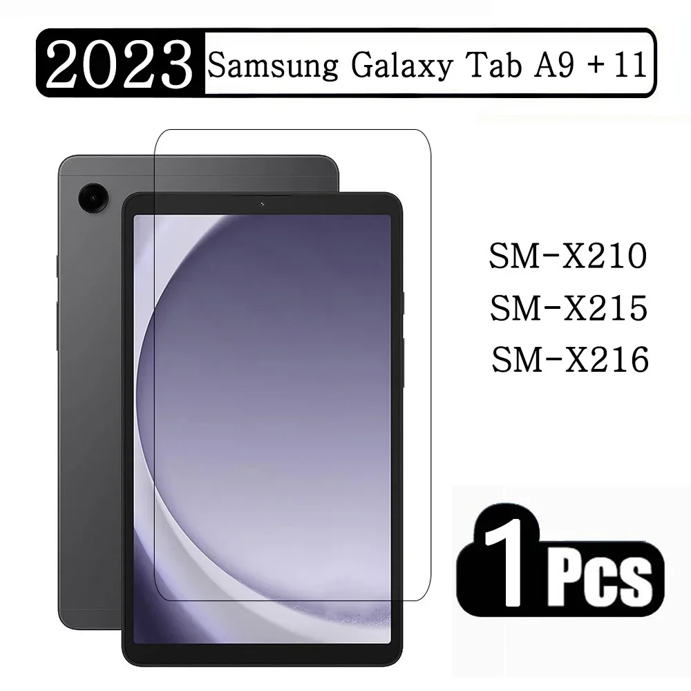 

Tempered Glass For Samsung Galaxy Tab A9 Plus 11 2023 SM-X210 SM-X215 SM-X216 X210 X215 X217 Screen Protector Tablet Film