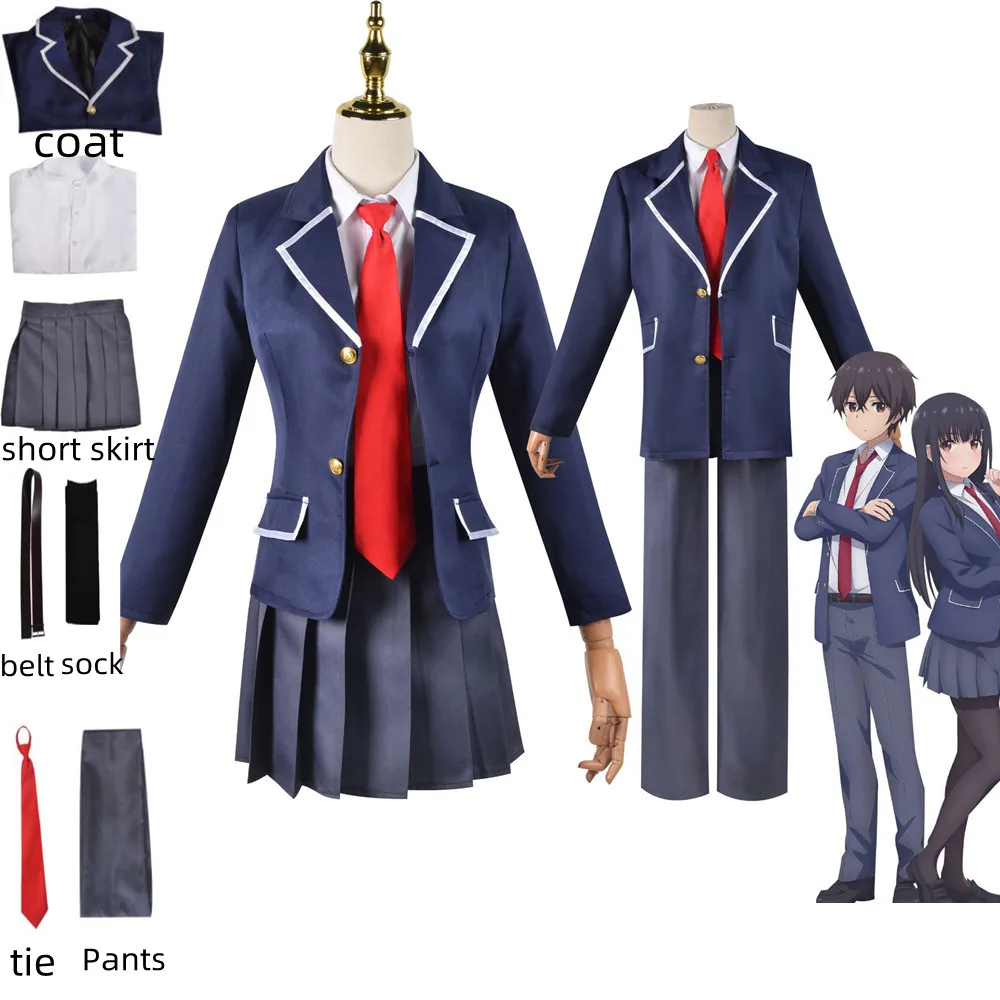 

Аниме Stepmom дочь моя Экстра подруга иридо юме Ай мизуто косплей костюм японская школьная форма мужской женский костюм для кампуса