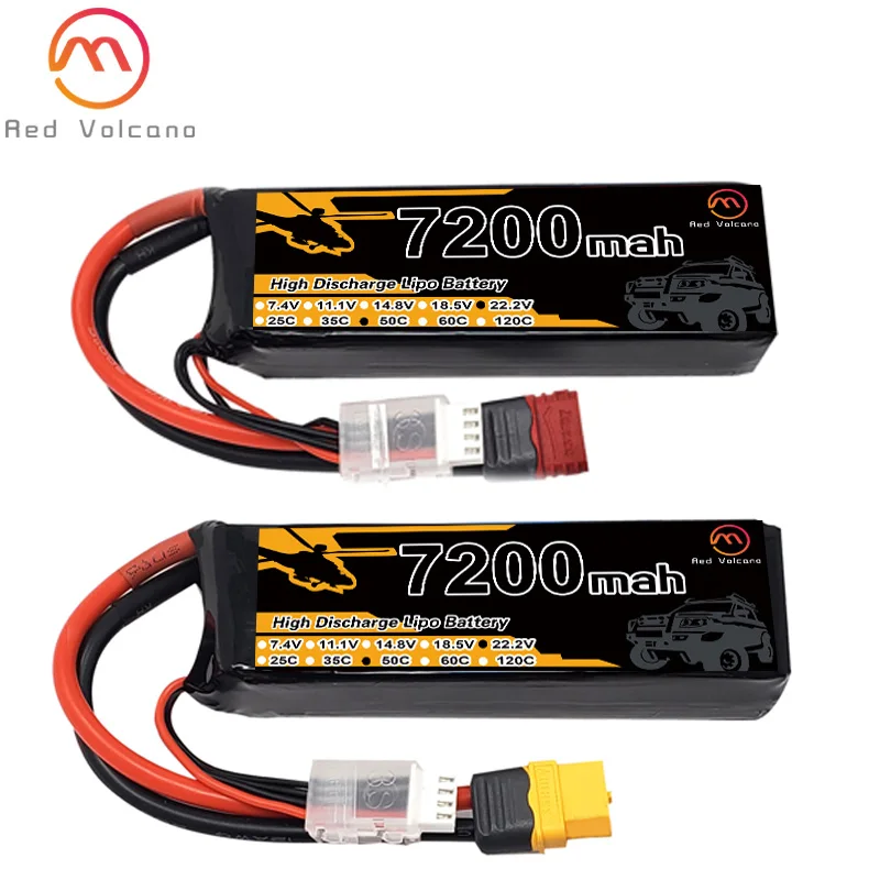 

high quality super power 7200Mah 60C 14.8V 4s LiPo Batteries Pack