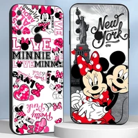 disney mickey mouse phone case for huawei honor 9x 9 lite 10 10x lite original coque luxury ultra shockproof protective funda